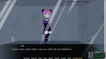 Preview 2 of Angel Dei Peralta - Teen Titans ep 28 Dominando Blackfire e Jinx nas celas