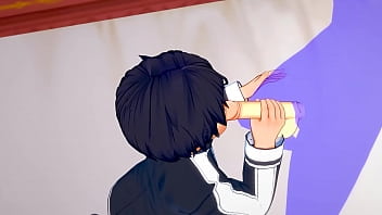 Preview 2 of Loving That Fat Weenie Of His - Sword Art Online Yaoi - Kirito Hardsex - Sissy crossdress Japanese Asian Manga Anime Film  Game Porn Gay