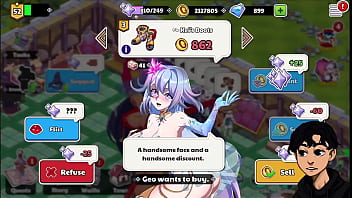 Preview 4 of Kore Gay Sex - Waifu Shop Nutaku Game Compilation of event scenes   Evolution scenes of Knight Woman