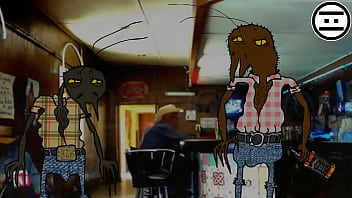 Preview 3 of Hyd Porn Videos Com - Cucaracha folla a su t&iacute_o en un 69