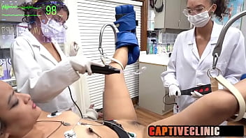 Preview 1 of South African Muslim Girls Porn - Channy Crossfire Is Taken By Lezbos Aria Nicole &amp_ Genesis For Strange Lezbo Sexual Experiments! Full 1  Hour Movie Only At BondageClinic! - Reup