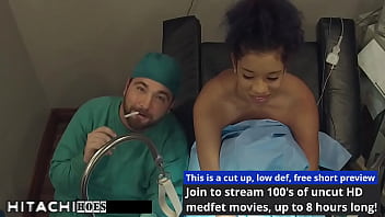 Preview 3 of Bbw Pregnant Fisting Negro - Big Tit Dominican Human Guinea Pig Phoenix Rose Gets Mandatory Hitachi Orgasms From Doctor-Tampa! Full Movies Only At HitachiHoes - Reup
