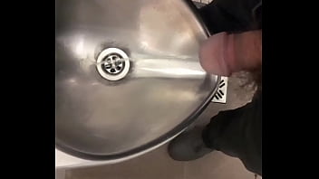 Preview 1 of Biled Xxx Video - Pissing in a public toilet