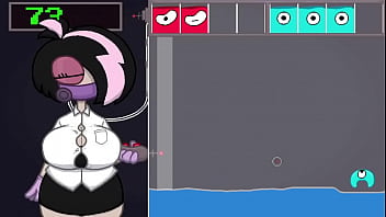 Preview 2 of Girls Masterbating Solo - Amoeblaster - Veja um Trouxa tentando jogar #0