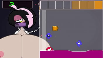 Preview 4 of Girls Masterbating Solo - Amoeblaster - Veja um Trouxa tentando jogar #0