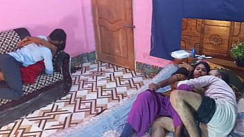 Preview 1 of Spurn Sex Video - swingers orgy,  Two Couples Fuck      ..... Hanif and Popy khatun and Mst sumona and Manik Mia