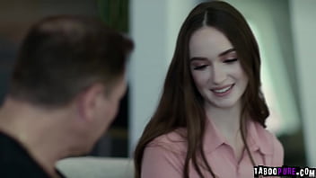 Preview 1 of X Art Baby A Day To Remember - Hazel Moore and her stepdad John Strong gets heated and they had a hot fuck sesh