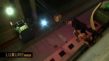 Preview 2 of Www Sexy 14 Year Movies Com - Orgy Hard and DP in an old factory