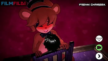 Preview 3 of Ursula Andress Suck - FNAF Frenni Ecena en la silla