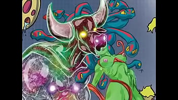 Preview 2 of Beautiful Mom Fuck His Son - An Orgy Scene from Roobix featuring Meeno the Minotaur,  Elicktra with her super long tongue,  Rico the space dwarf,  Sachi and her snakes,  and the deviants