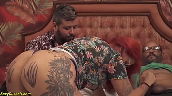 Preview 1 of Romantic Black Beautiful - cuckold anal with curvy Melissa Devassa