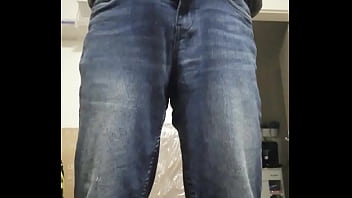Preview 1 of Beka Xxxxxx - Peeing in Jeans