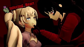 Preview 1 of Under 18 Teen Gay - Raven Brawnwen Dominates Weiss Yuri (Sound) (Loop Comp)