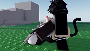 Preview 1 of Mai Khalf - Femboy cat and moth have gay sex