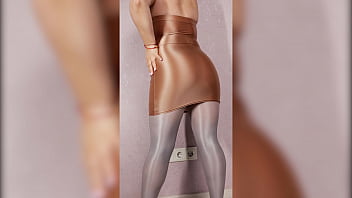 Preview 1 of Xnxx Kidnapping Rape - I pose for you in shiny nylons and then I suck your cock and swallow your cum!