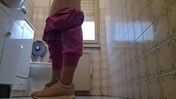 Preview 2 of Anuxxx Hb18 - Real farts in fancy restaurant bathroom 4K