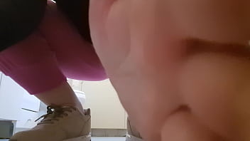Preview 1 of Anuxxx Hb18 - Real farts in fancy restaurant bathroom 4K