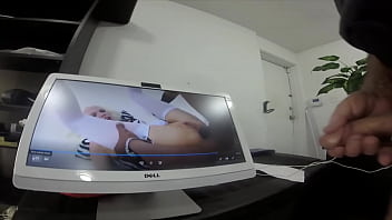 Preview 2 of Xx Video Bazzars Hd - Jerk my Fat Cock watching a Slut take 2 cocks in her ass,  Gets a Fat Cock in ass,  Super Tight  Asshole,  Jack off,  Anal slut Loves it Deep into her Ass,  Huge Black Cock in Skinny Girls Asshole Deep,   Teen small tits,  Anal Joy, 