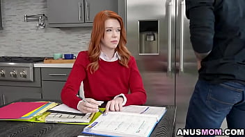 Preview 2 of Download Xnxxx Vedio - Unfocused and distracted by Miss Ariel Darling&#039_s huge ass,  Oliver is lusting over his hot teacher tutoring him because of his failing grades.