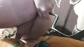 Preview 2 of Irani Fu - VID 177 Masturbare penetrare anala baut mult pisat mancat sperma cu  salata de vinete (13min)
