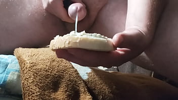 Preview 4 of Irani Fu - VID 177 Masturbare penetrare anala baut mult pisat mancat sperma cu  salata de vinete (13min)
