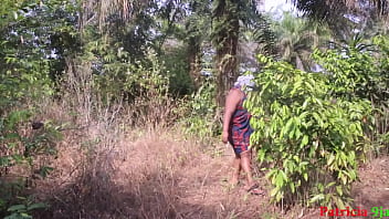 Preview 1 of Zoeay Holloway - she didn&#039_t know that someone is hiding to fucked her in the Bush