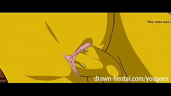 Preview 2 of Hindi Me Chodi Choda - Homero y Marge cogen en Alaska mientras el  bosque observan