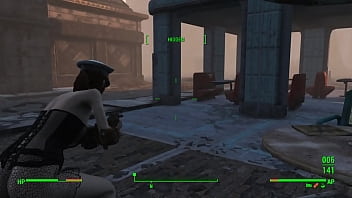 Preview 3 of Montrose Co - FALLOUT 4 Hinata the Asian Survivor [Part 13] - Let&#039_s go to Hangman&#039_s Alley