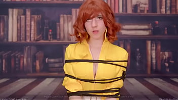 Preview 1 of Kad Hari Raya - April O&#039_Neil Caught And Used | TMNT
