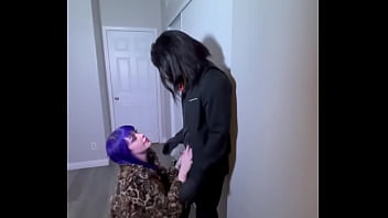 Preview 3 of Hindi Bfxx Dasi - Goth Pawg Cheats on BF with Gibby the Clown
