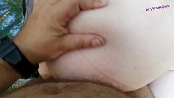 Preview 3 of Www Flying Jizz Com - Trans girl fucked on car hood in a forrest teaser