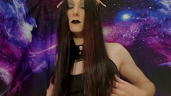 Preview 1 of Japan Bo - Hot trans girl in catsuit pounds her ass with toys