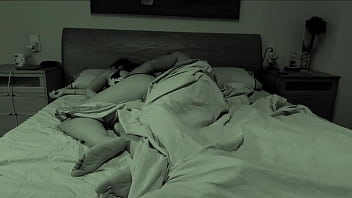 Preview 1 of Blighs - Step sister and step brother sharing bed Night Cam