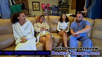 Preview 3 of Ju Porne - Become Doctor Tampa To Give Mixed Hottie Aria Nicole A Yearly Gyno Exam &amp_ Pap Smear @Doctor-TampaCcom