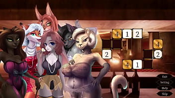 Preview 4 of Dedi Voice - Furry Sex cabaret game (no dialogue gameplay and animation)