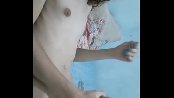 Preview 4 of Russaun Pucking - Serbian tgirl strokes her cocks again