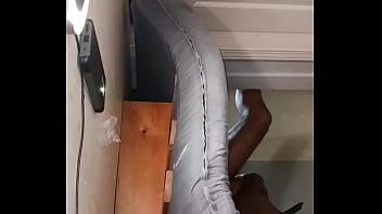 Preview 4 of Bokep Malam Juat - Stroking Pussy Ebony Milf