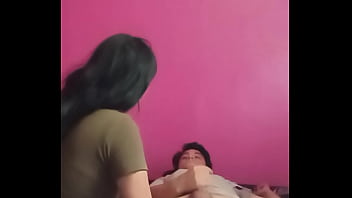 Preview 2 of Married Women Are Thretened - despierto a mi novio con una mamada y me termina poniendo a lo perrito