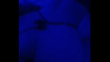 Preview 4 of She Reading Book - Evellyn e seu marido dando pro seu marido  no quarto azul