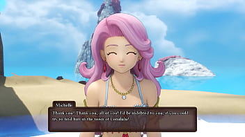 Preview 4 of Www Eporner Grany Com - Dragon Quest XI Nude Scenes [Part 13] - Meet Michelle on The Strand