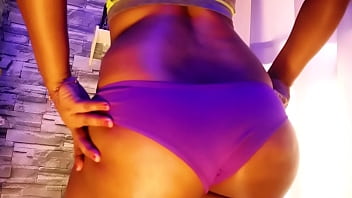 Preview 2 of Milk Drink Porn - Thong Panty With Sports Bra Try On Haul Hard Fuck
