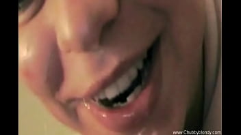 Preview 4 of Mom And Son Cumshots Cumshot - Up Close Blowjob From Italian Wifey