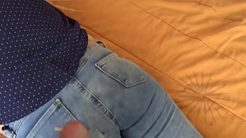 Preview 4 of Sunny Hard Sax - I enjoy stepmom while she rests,  she gets excited and we masturbate,  big cumshot in her ass