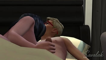 Preview 3 of Xxx Pim Xexh Bo Dit Con 12 Tuoi - Step mother is hungry for her little Kevin and wants him to sleep well.