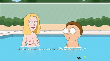 Preview 2 of Ashlynn Brooke Videos - Rick and Morty v3.6,  Family Pool Day!