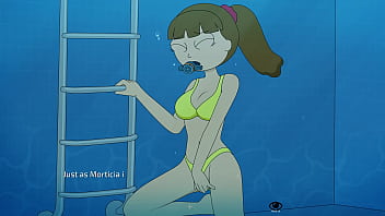 Preview 4 of Ashlynn Brooke Videos - Rick and Morty v3.6,  Family Pool Day!