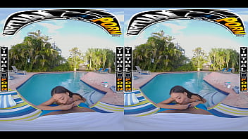 Preview 2 of Covi Cutie - VIRTUAL PORN - Double Dare VR Fuck With Black Teen Freya Kennedy