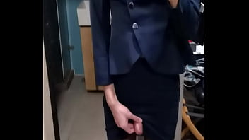 Preview 2 of Full Hd Sext Video - crossdresser office lady handjob