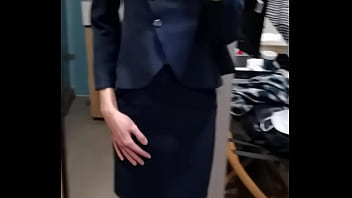 Preview 1 of Full Hd Sext Video - crossdresser office lady handjob