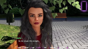 Preview 3 of Sophi St R Mfc Bj On Balcony - College Kings 2 #12 - Ape Route - Kissing The Horny Latina College Girl In The Park
